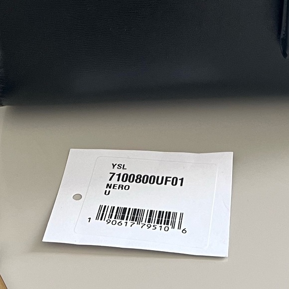 Saint Laurent Sac de Jour Nano in black smooth leather - Picture 14 of 14